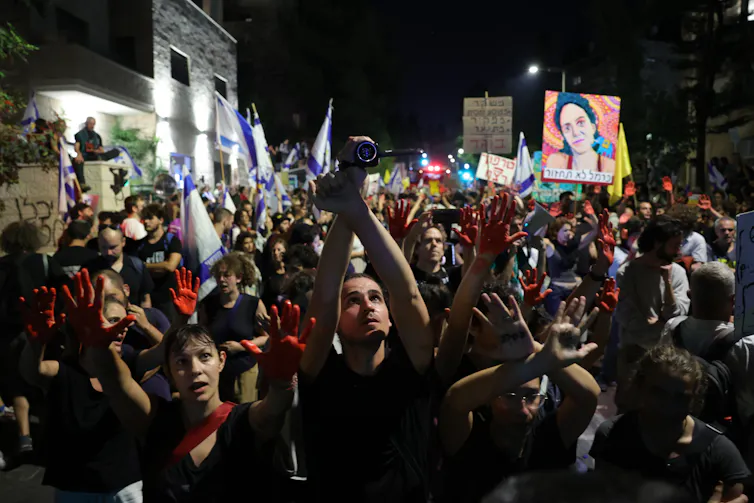 israeli protesters