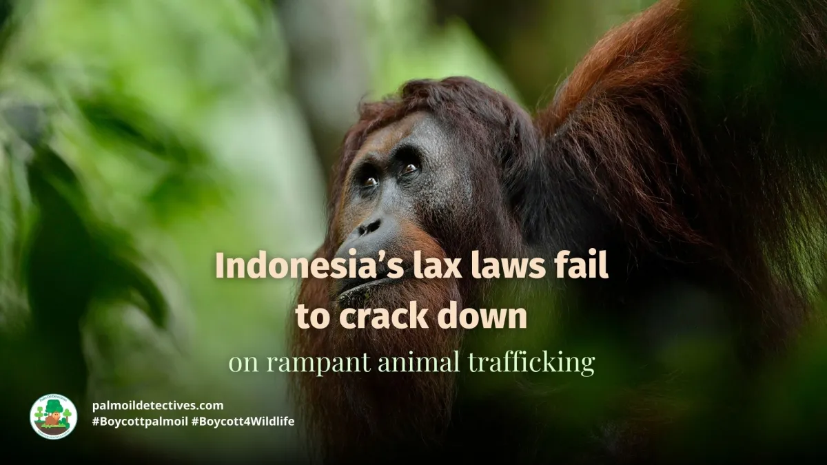 Lax Laws in Indonesia Turn Blind Eye To Animal Trafficking