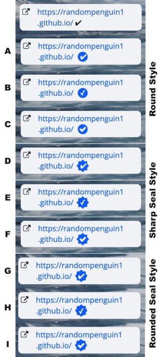 Proposed restyling of Verified Checkmarks on Friendica