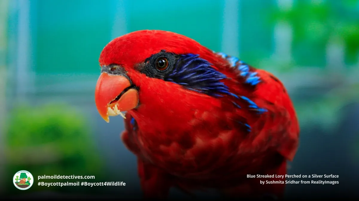 Blue-streaked Lory Eos reticulata