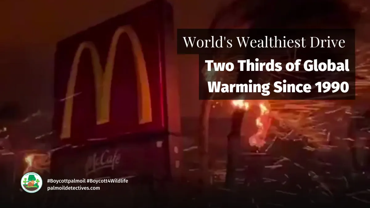 World’s Wealthiest Drive Two Thirds of Global Warming Since 1990