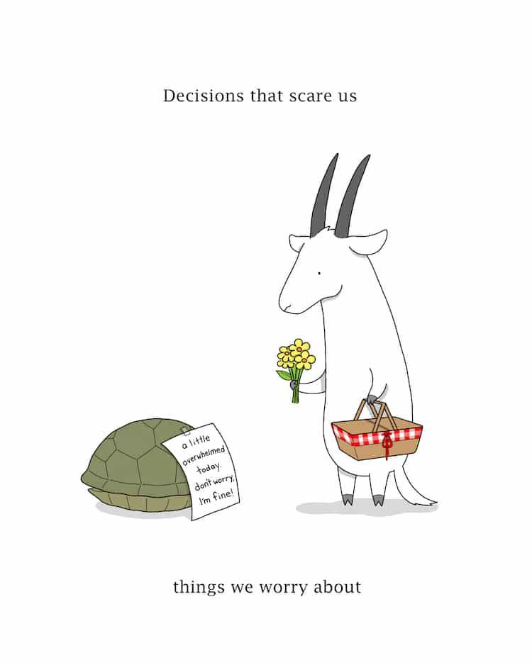 a little overwhelmed