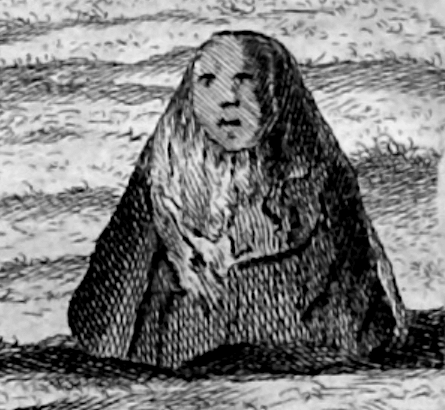 A meteorite? a carved piece of wood? Curious object in drawing not described in Pallas' "Reise durch verschiedene Provinzen des Russischen Reichs" Vol. 1. Looks like what I would imagine to be the "Image of the Goddess."