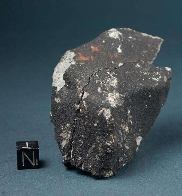 Fragment of the Tamdakht Meteorite that fell on December 20, 2008 in Morocco.

Meteorite Recon, CC BY-SA 3.0, via Wikimedia Commons.