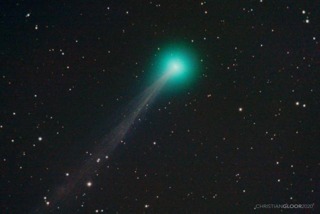 Comet C2020 F8 (SWAN) on May 1 from Indonesia.

Christian Gloor, CC BY 2.0, via Wikimedia Commons.