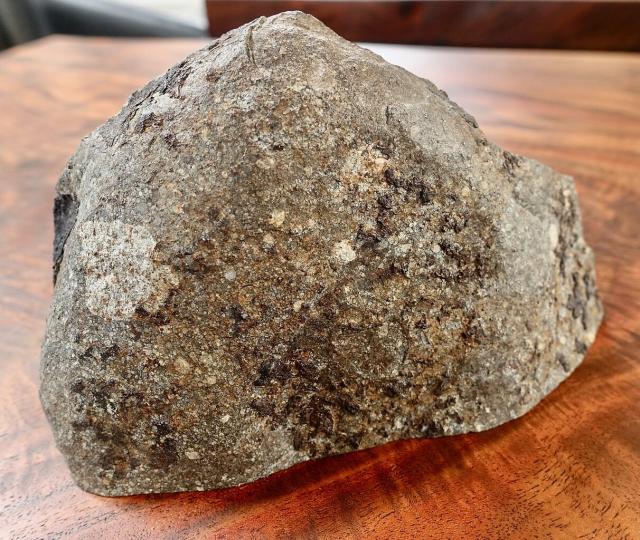 A fragment of the Aba Panu Meteorite that fell on April 19, 2018 in Nigeria.