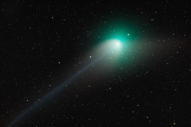 C/2022 E3 (ZTF) comet, image captured on January 27, 2023.

Edu INAF, photographer: Alessandro Bianconi, CC BY-SA 2.0, via Flickr