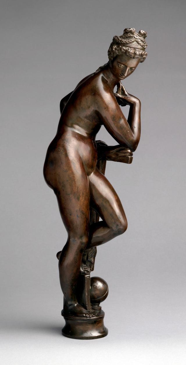 "Astronomy," after a model by Giambologna (1600s).

Public Domain via the Met Museum