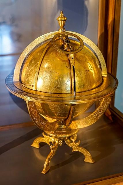 Celestial Globe by Jost Bürgi (~1585).

Jost Bürgi, Public domain, via Wikimedia Commons.