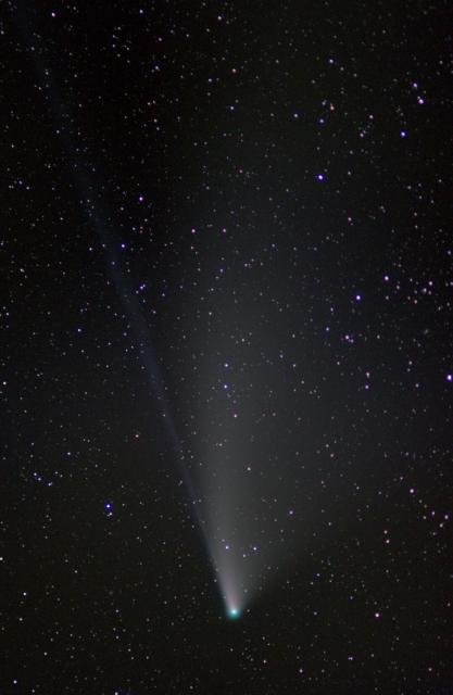 Comet Neowise on the 26th of July 2020.

Chris Ringeval, CC BY-SA 4.0, via Wikimedia Commons.