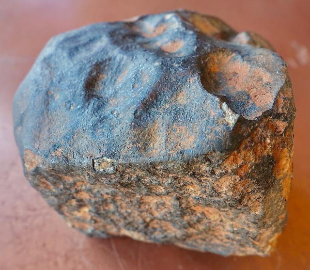 A fragment of the Viñales Meteorite that fell on February 1, 2019 in Cuba.

Steve Jurvetson from Los Altos, USA, CC BY 2.0, via Wikimedia Commons or Flickr https://flic.kr/p/2naZzkd