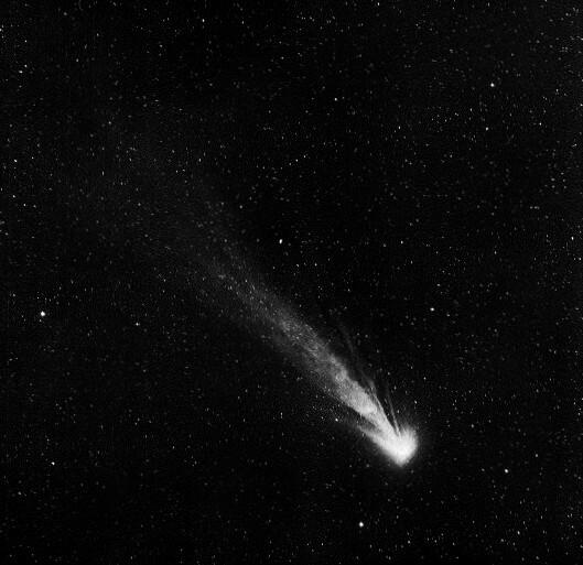 Comet 1962.8-Humason on September 4, 1962.

Donn, Bertram; Rahe, Juergen; Brandt, John C., Public domain, via Wikimedia Commons. Rotated.