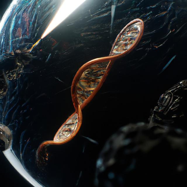 "Panspermia proposes that microscopic lifeforms which can survive the effects of space can become trapped in debris ejected into space after collisions between planets and small Solar System bodies that harbor life."

Pablo Carlos Budassi, CC BY-SA 4.0, via Wikimedia Commons.