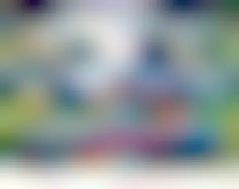 Map of the north Atlantic Ocean showing circulation associated with the Atlantic Meridional Overturning. Cold dense water sinks near the poles and warm water comes north from the equator.