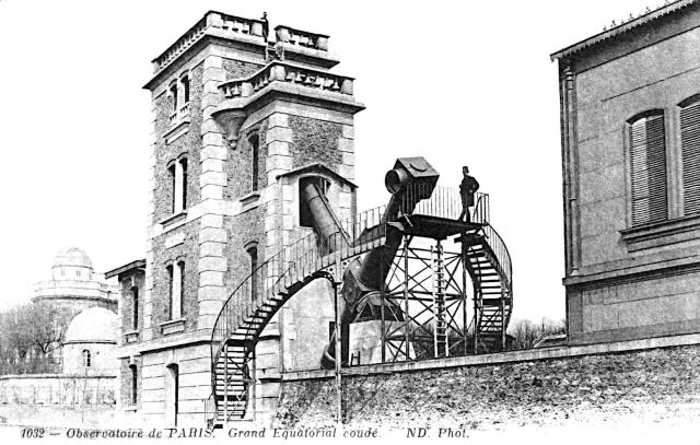 The Great Equatorial Coude at the Paris Observatory (1915).

ND, éditeur, Public domain, via Wikimedia Commons. Color edits.