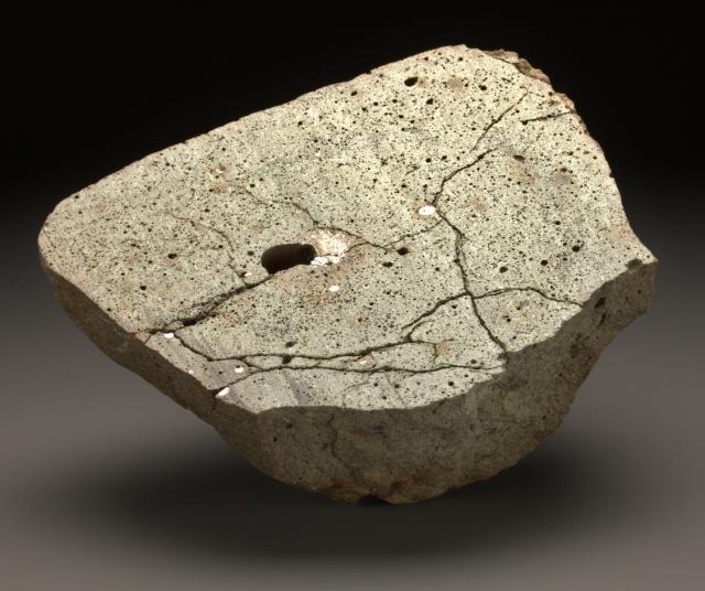 The PAT 91501,50 Meteorite was found in Antarctica in 1991.

SI National Museum of Natural History, CC0 via https://www.si.edu/object/pat-9150150:nmnhmineralsciences_1032060