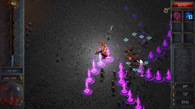 Halls of Torment screenshot on Linux