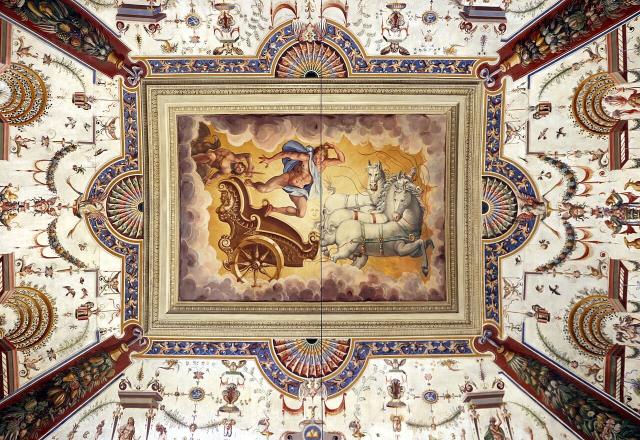 "The Fall of Phaeton" by Karel van Mander and help (~1574-1577).

Sailko, CC BY-SA 4.0, via Wikimedia Commons.