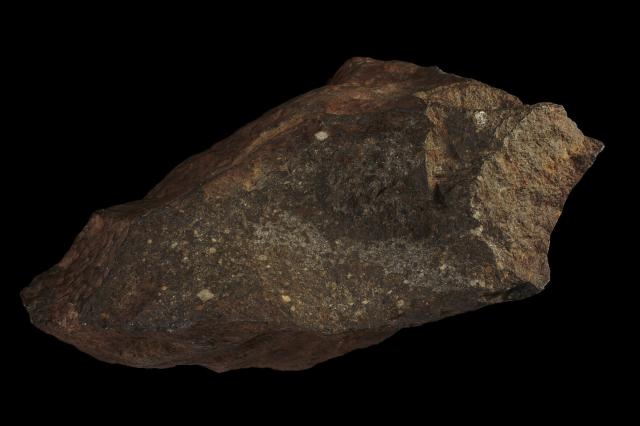 Photograph of the Barratta Meteorite, it was found between 1845 and 1889 near Barratta Station, Australia.

Photographer: Rodney Start, Copyright Museums Victoria / CC BY (Licensed as Attribution 4.0 International)

https://collections.museumsvictoria.com.au/specimens/150