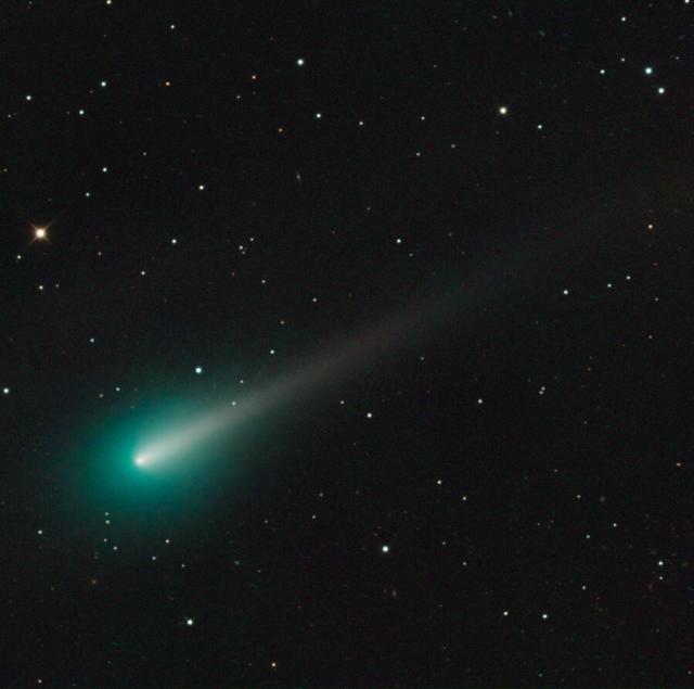 Comet ISON (C/2012 S1) on October 8, 2013.

Adam Block/Mount Lemmon SkyCenter/University of Arizona, CC BY-SA 3.0, via Wikimedia Commons.