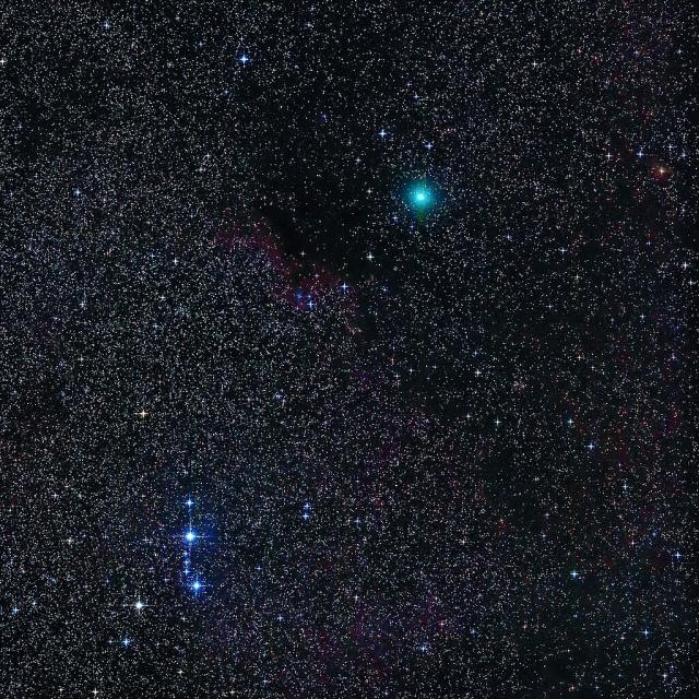 Comet C/2020 M3 (Atlas) on November 21, 2020.

Auvo Korpi, CC BY 2.0, via Wikimedia Commons.
