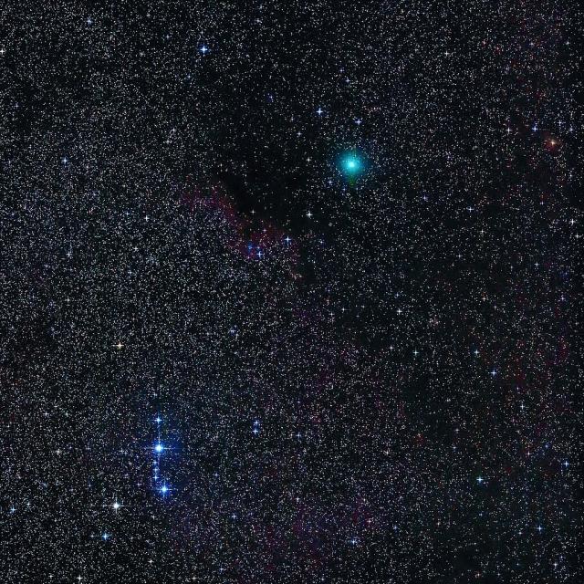 Comet C/2020 M3 (Atlas) on November 21, 2020.

Auvo Korpi, CC BY 2.0, via Wikimedia Commons.