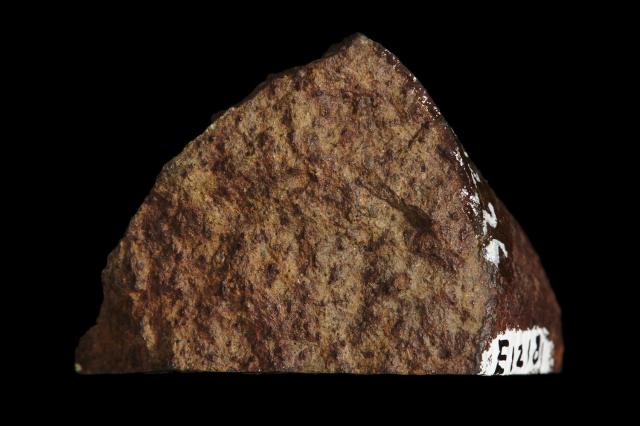 The Correo Meteorite was found in 1979 in New Mexico, USA.

Photographer: Rodney Start, Copyright Museums Victoria / CC BY (Licensed as Attribution 4.0 International)

https://collections.museumsvictoria.com.au/specimens/288