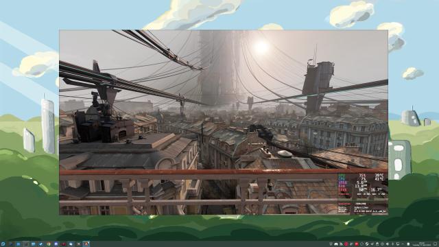 Alyx on Fedora KDE without VR