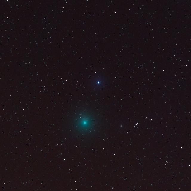 Comet 46P/Wirtanen, December 2018.

Stephen Rahn, Public domain via Flickr: https://flic.kr/p/Rdcbd7