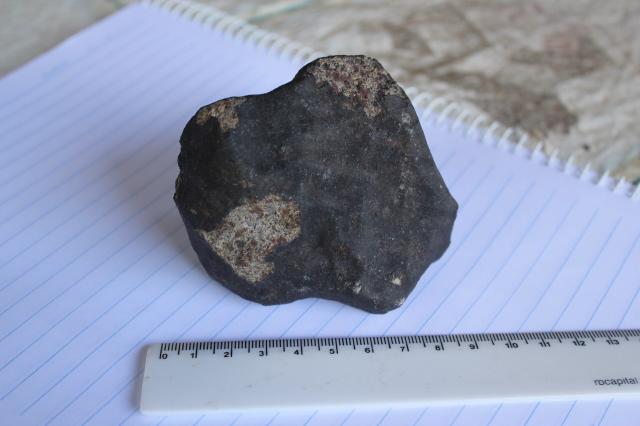 The Porangaba Meteorite fell on January 9, 2015 in Brazil.

Gabisfunny, CC BY-SA 4.0, via Wikimedia Commons.
