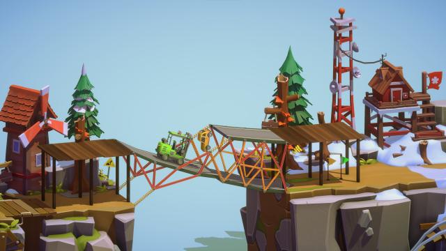 Poly Bridge 3 - yup that almost looks like a normal bridge