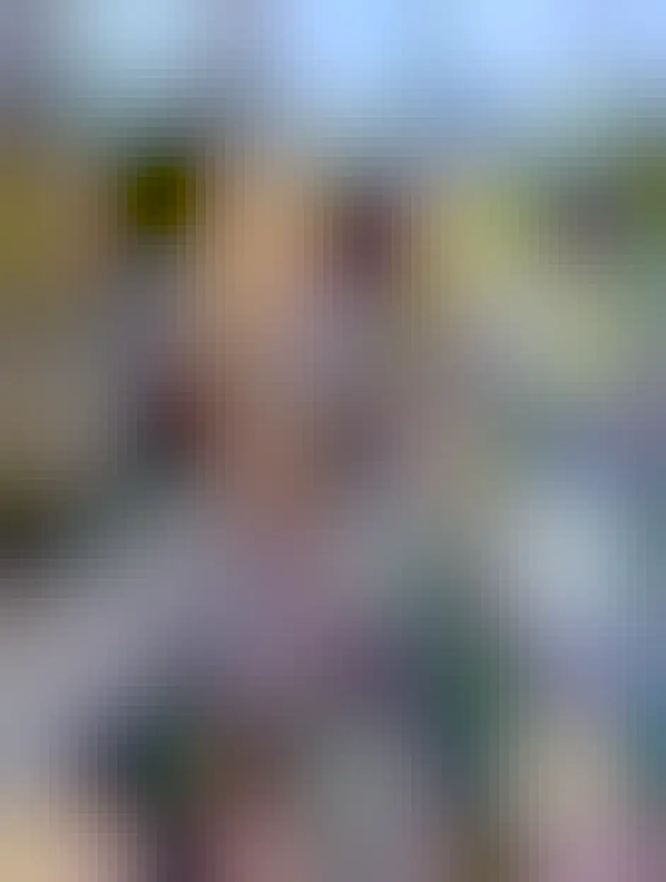 Selfie of me with an insect net. 