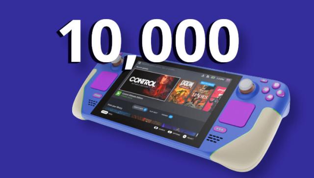 10,000 playable on Steam Deck