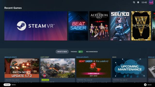 Steam Big Picture Mode - Linux