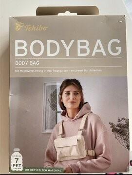 An image on a product. The product is a small bag for wearing on your chest. The name, you ask? Ah yes. The name is… Bodybag.
