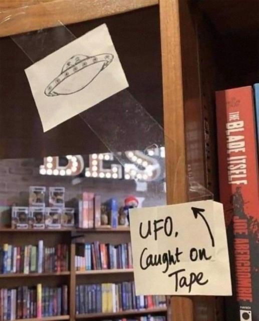 UFO caught on tape