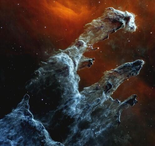 Picture of the Eagle nebula