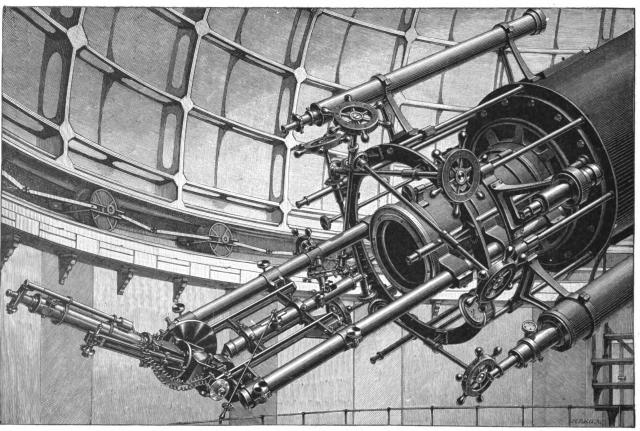 "The Star-Spectroscope of the Lick Observatory."

Julius Scheiner, Public domain, via Wikimedia Commons.