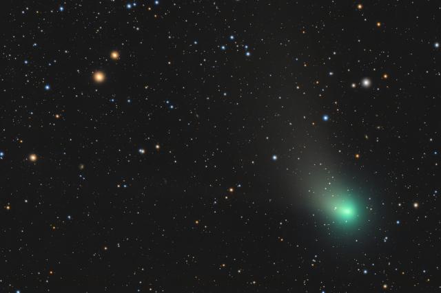 Comet C/2022 E3 (ZTF) on February 14, 2023.

Brandon Ghany / Horizon Productions SFL, CC0, via Wikimedia Commons or Flickr: https://flic.kr/p/2oxH8QA