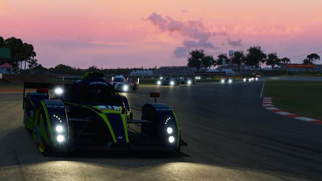 Automobilista 2 screenshot showing a fancy racecar 