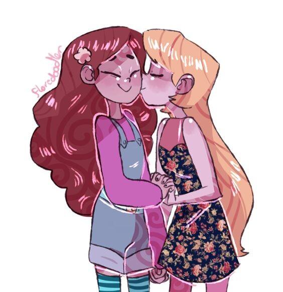 Mabel and Pacifica being doing gay thing