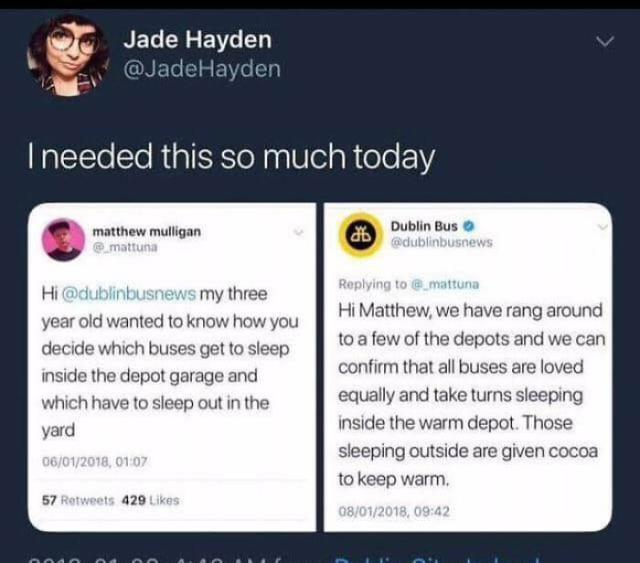 all the good buses are well taken care of