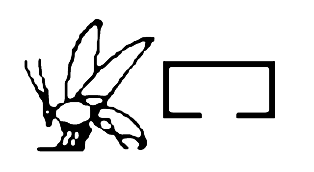 "'House of Bee' designation of the temples of the goddess Neit in Sais; 26th Dynasty."

Zemanst, CC BY-SA 4.0, via Wikimedia Commons. Color edits.