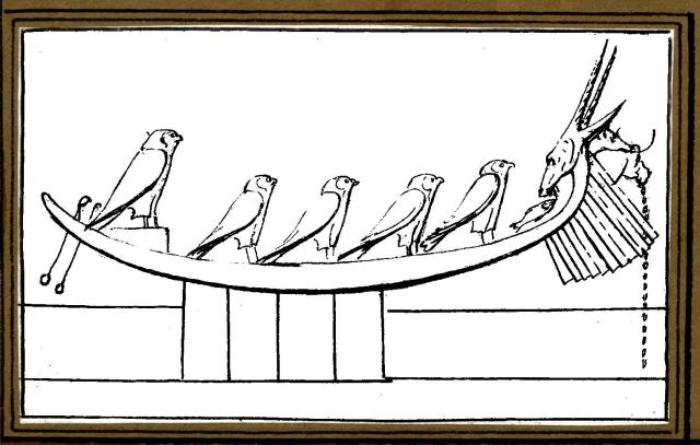 Study for Plate 122 of Baron Dominique Vivant Denon's "Voyage dans la Basse et la Haute Egypte" (1802).

© The Trustees of the British Museum, CC BY-NC-SA 4.0 via https://www.britishmuseum.org/collection/image/241505001

Color edits.