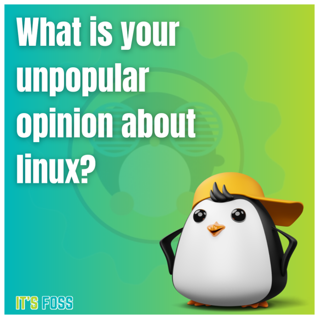 What is your unpopular opinion about Linux?