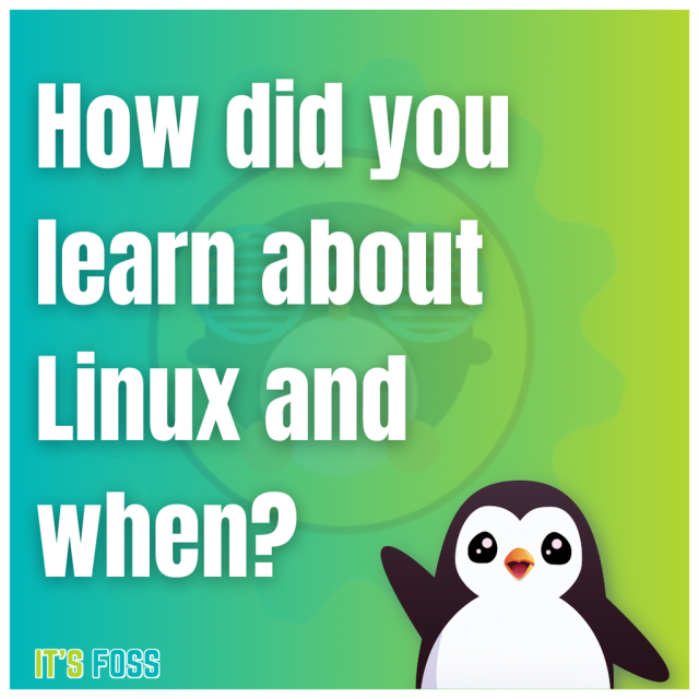 How did you learn about Linux, and when?