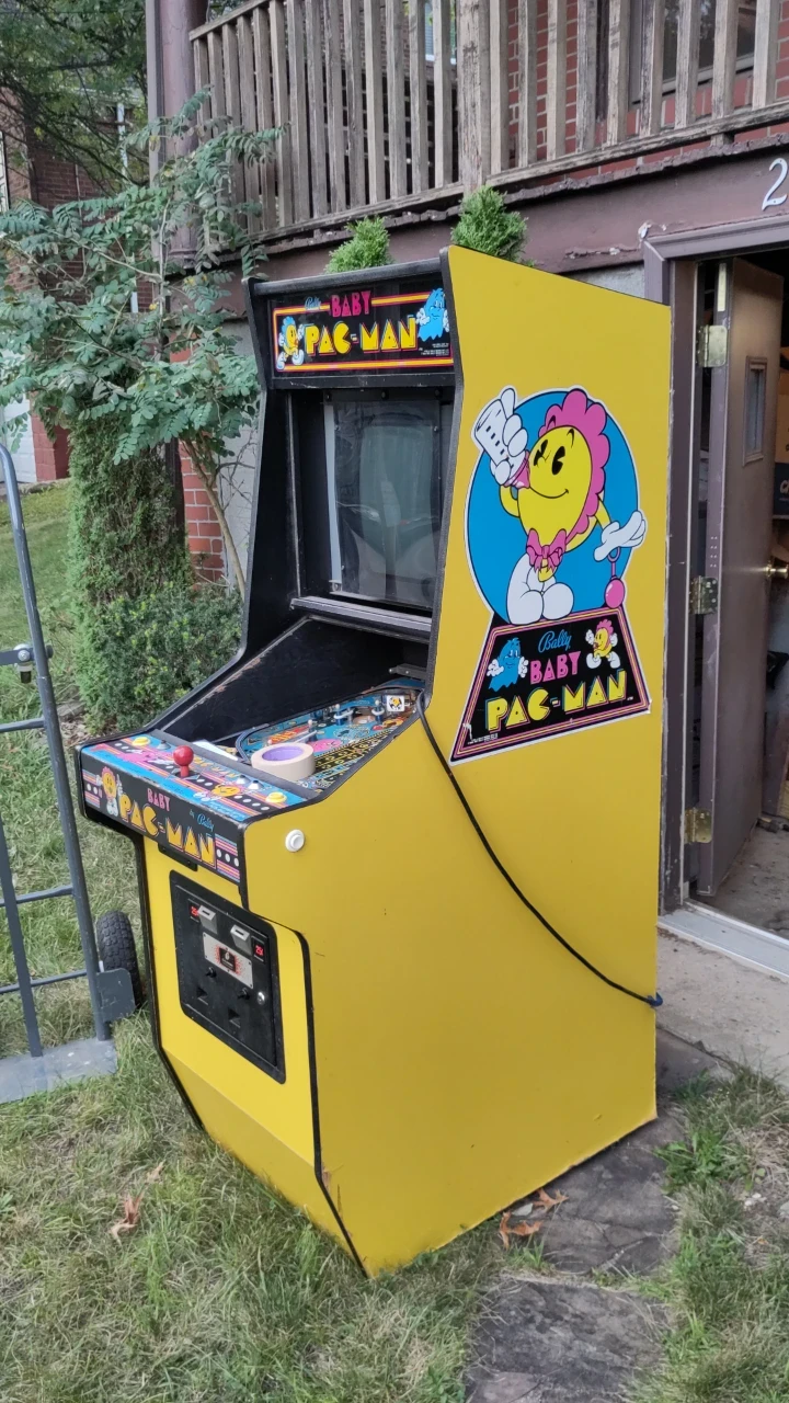 I bought a god damn Baby Pacman