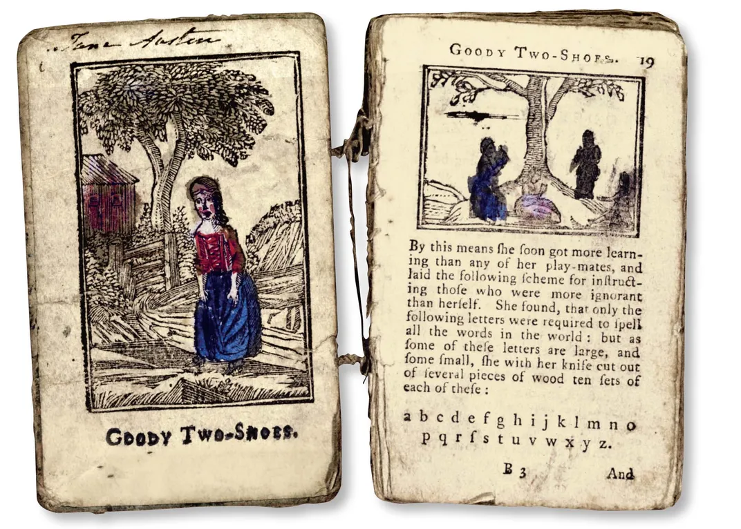 Jane Austen's copy of Goody Two-Shoes