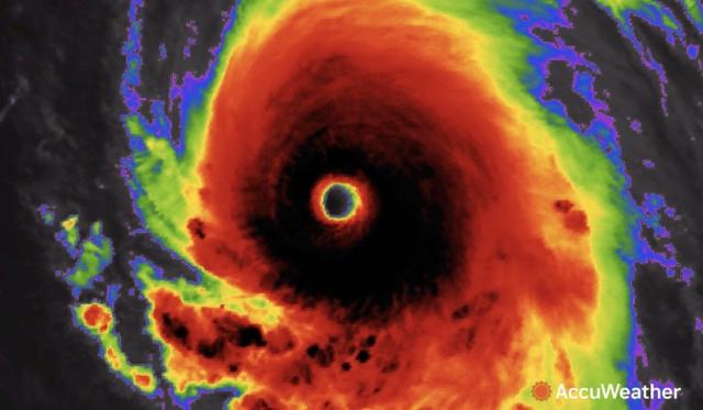 Hurricane Lee image from AccuWeather
