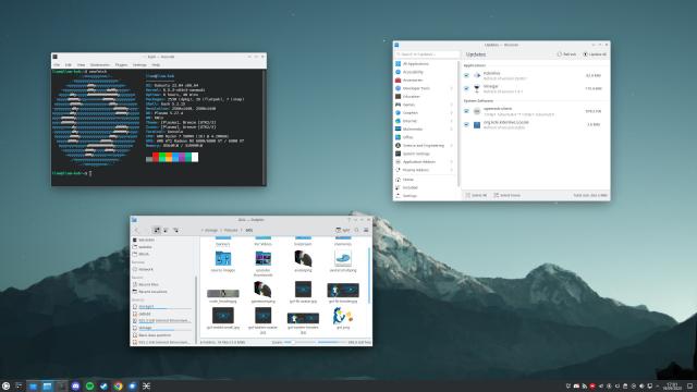 My current KDE Plasma desktop